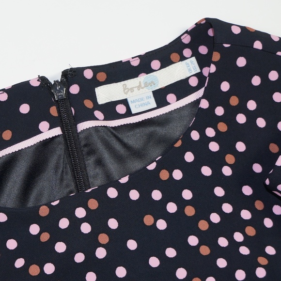Boden Delia Pop Spot Dress - Picture 5 of 5
